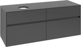 Villeroy & Boch Waschbeckenunterschrank Collaro C046 1400 mm White Oak mit 4 Auszügen