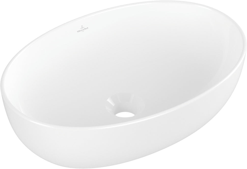 Villeroy & Boch Artis Aufsatzwaschbecken 480x325 mm Stone White CeramicPlus Oval