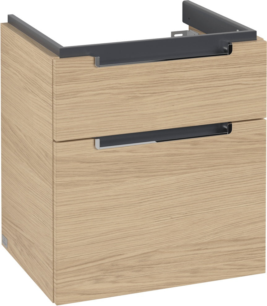Villeroy & Boch Subway 2.0 Waschbeckenunterschrank Nordic Oak 537 mm mit SoftClosing