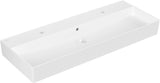 Villeroy & Boch Wandwaschbecken Memento 2.0 1200 mm Rechteck Weiß Alpin