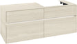 Villeroy & Boch Waschtischunterschrank Collaro C086 B0 1400 mm White Oak mit Beleuchtung und SoftClosing