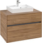 Villeroy & Boch Waschbeckenunterschrank Collaro C069 Kansas Oak 800 mm mit SoftClosing