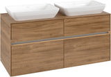 Villeroy & Boch Waschtischunterschrank Collaro C115 B0 1200 mm Kansas Oak mit Beleuchtung und SoftClosing