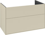 Villeroy & Boch Finion Waschbeckenunterschrank 996 mm Glossy White Lacquer mit LED-Beleuchtung