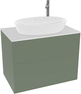 Villeroy & Boch Waschtischunterschrank Finion G8720 mit Beleuchtung und SoftClosing in Glossy White Lacquer