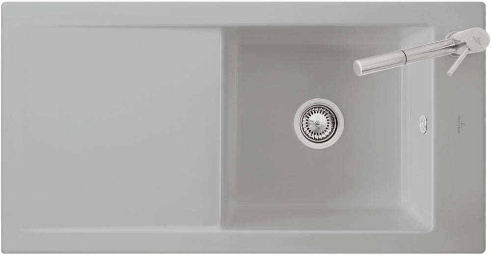 Villeroy & Boch Timeline 60 Flat Einbauspüle 965x475mm Graphite CeramicPlus
