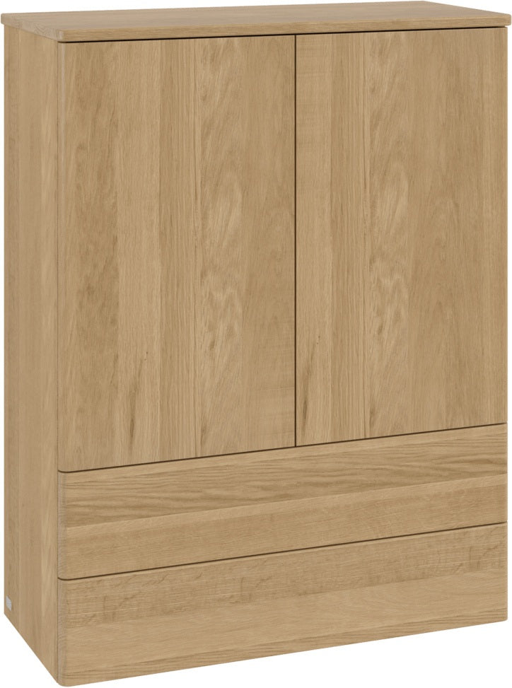 Villeroy & Boch Antao Highboard K47000 – 814 mm, Glossy White Lacquer, SoftClose