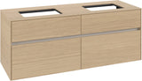 Villeroy & Boch Waschtischunterschrank Collaro C119 Nordic Oak 1400 mm mit 4 Auszügen und SoftClosing