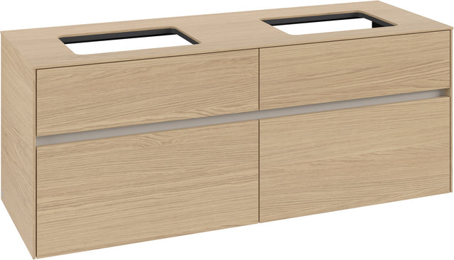 Villeroy & Boch Waschtischunterschrank Collaro C119 Nordic Oak 1400 mm mit 4 Auszügen und SoftClosing