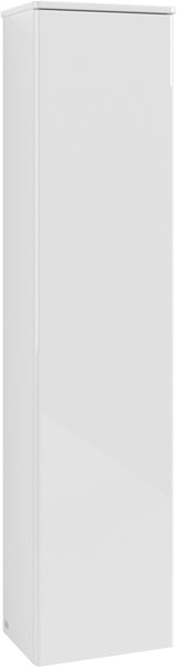 Villeroy & Boch Hochschrank Antao K45000 – 414 x 1719 x 287 mm, Glossy White Lacquer, 1 Tür links