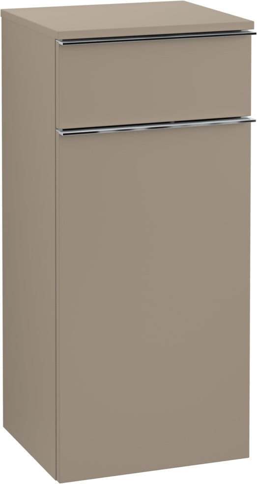 Villeroy & Boch Seitenschrank Venticello A95011 – 404 x 866 x 352 mm, Glossy White, mit SoftClose