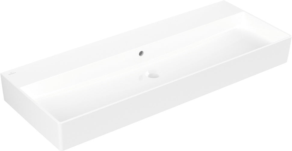 Villeroy & Boch Wandwaschbecken Memento 2.0 1200 mm Rechteck Weiß Alpin