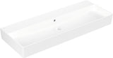 Villeroy & Boch Wandwaschbecken Memento 2.0 1200 mm Rechteck Weiß Alpin