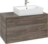 Villeroy & Boch Waschtischunterschrank Collaro C127B0 1000 mm Stone Oak mit Beleuchtung