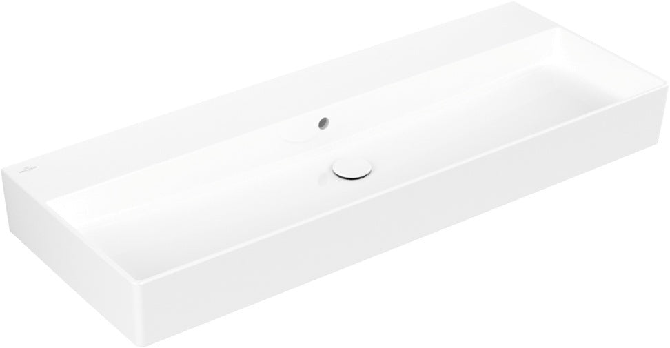 Villeroy & Boch Wandwaschbecken Memento 2.0 1200 mm Rechteck Weiß Alpin