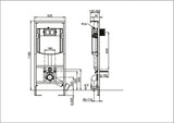 Villeroy & Boch O.novo Combi-Pack 5660D2: Wand-WC spülrandlos, 360x560mm, Weiß Alpin