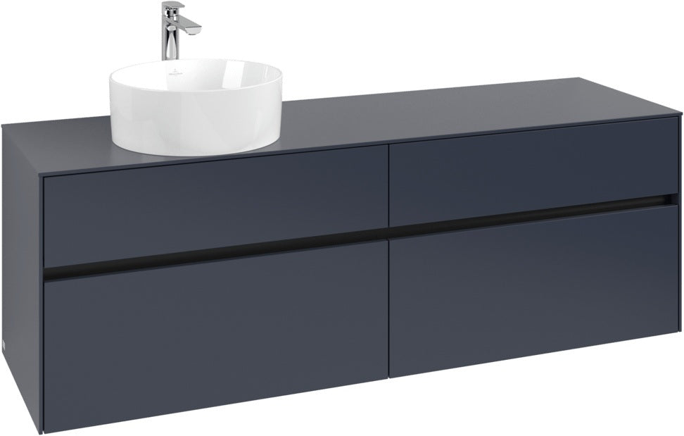 Villeroy & Boch Waschtischunterschrank Collaro C050 B0 1600 mm White Oak mit Beleuchtung