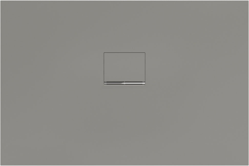 Villeroy & Boch Squaro Infinity Duschwanne 1200x800mm Stone White matt – Rechteck, Quaryl, Antirutsch C