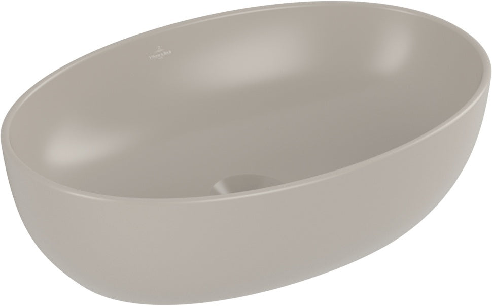 Villeroy & Boch Artis Aufsatzwaschbecken 480x325 mm Stone White CeramicPlus Oval
