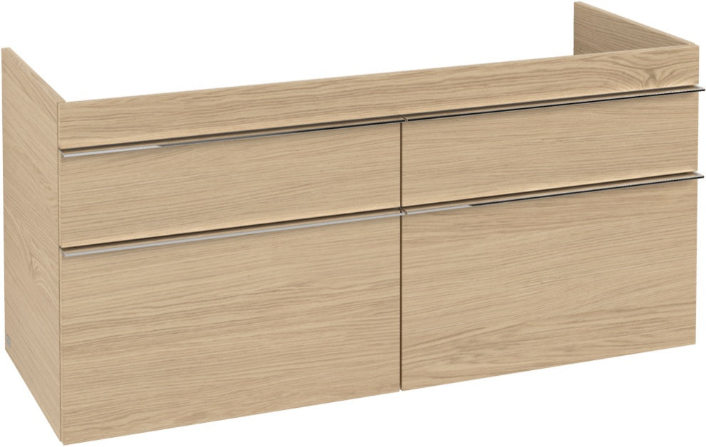 Villeroy & Boch Waschbeckenunterschrank Venticello A 93001, 1253 mm, Glossy White, 4 Auszüge