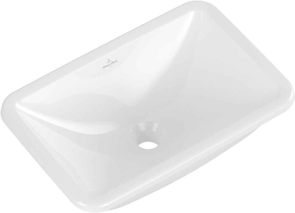 Villeroy & Boch Einbauwaschbecken Loop & Friends 4A64 510x340mm Weiß Alpin