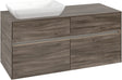 Villeroy & Boch Waschtischunterschrank Collaro C113 B0 1200 mm Stone Oak mit LED-Beleuchtung und 4 Auszügen