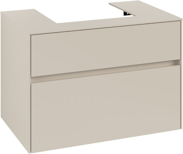 Villeroy & Boch Waschtischunterschrank Collaro C069 800 mm Cashmere Grey mit SoftClosing