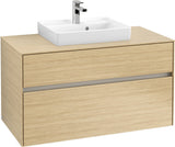 Villeroy & Boch Waschtischunterschrank Collaro C016 Nordic Oak 1000 mm mit LED-Beleuchtung