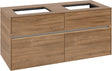 Villeroy & Boch Waschtischunterschrank Collaro C115 B0 1200 mm Kansas Oak mit Beleuchtung und SoftClosing
