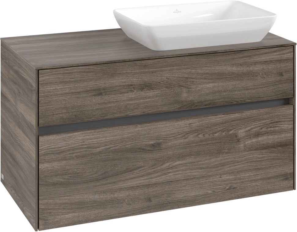Villeroy & Boch Waschbeckenunterschrank Collaro C11100 1000 mm Stone Oak mit SoftClosing