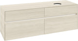 Villeroy & Boch Waschtischunterschrank Collaro C051 B0 1600 mm White Oak mit Beleuchtung und SoftClosing