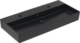Villeroy & Boch Memento 2.0 Wandwaschbecken 1000 mm Pure Black CeramicPlus