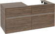 Villeroy & Boch Waschtischunterschrank Collaro C083 B0 1200 mm Arizona Oak mit Beleuchtung