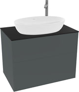 Villeroy & Boch Waschtischunterschrank Finion G8720 mit Beleuchtung und SoftClosing in Glossy White Lacquer
