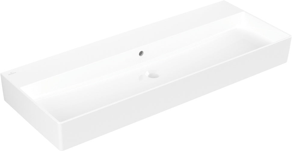 Villeroy & Boch Wandwaschbecken Memento 2.0 1200 mm Rechteck Weiß Alpin