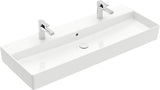 Villeroy & Boch Wandwaschbecken Memento 2.0 1200 mm Rechteck Weiß Alpin