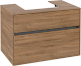Villeroy & Boch Waschbeckenunterschrank Collaro C069 Kansas Oak 800 mm mit SoftClosing