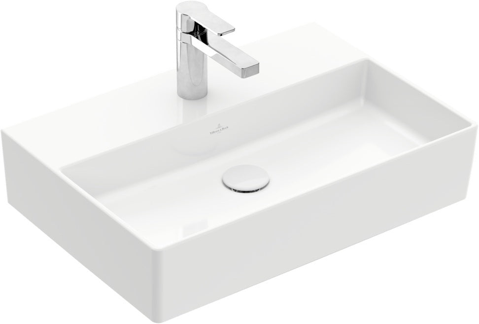 Villeroy & Boch Memento 2.0 Wandwaschbecken 600 mm Weiß Alpin CeramicPlus