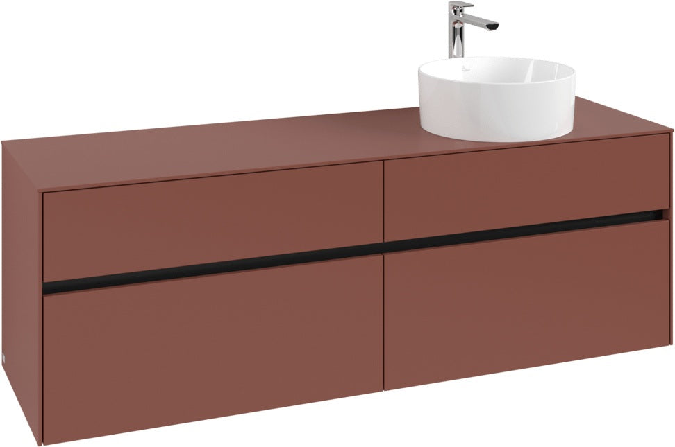 Villeroy & Boch Waschtischunterschrank Collaro C051 1600 mm White Oak mit SoftClosing