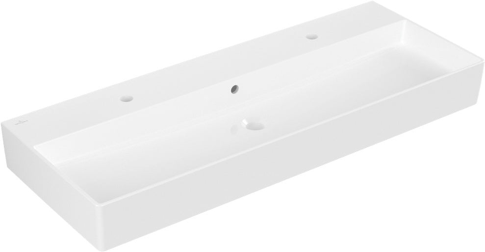 Villeroy & Boch Wandwaschbecken Memento 2.0 1200 mm Rechteck Weiß Alpin