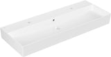 Villeroy & Boch Wandwaschbecken Memento 2.0 1200 mm Rechteck Weiß Alpin