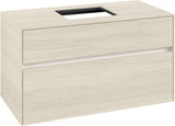 Villeroy & Boch Waschtischunterschrank Collaro C12500 1000 mm White Oak – 2 Auszüge, SoftClosing