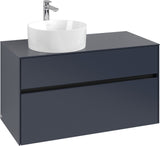 Villeroy & Boch Waschtischunterschrank Collaro C039 B0 1000 mm White Oak mit Beleuchtung