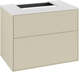 Villeroy & Boch Finion Waschtischunterschrank 800 mm Anthracite Matt mit LED-Beleuchtung