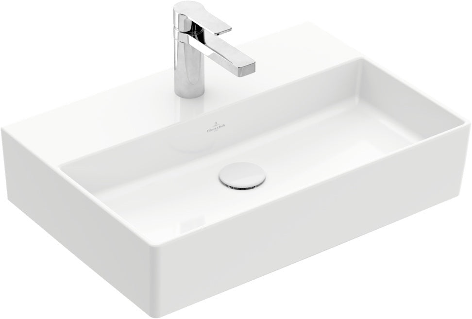 Villeroy & Boch Wandwaschbecken Memento 2.0 60 cm Rechteck Weiß Alpin