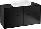 schwarz / Mitteldichte Faserplatte (MDF) / schwarz