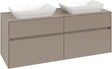 Villeroy & Boch Waschtischunterschrank Collaro C119 1400 mm Taupe mit SoftClosing