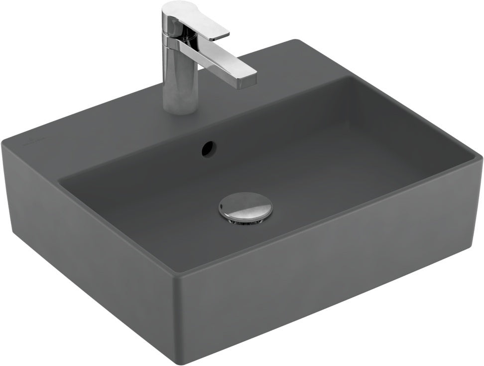 Villeroy & Boch Aufsatzwaschbecken Memento 2.0 4A0750 Graphite CeramicPlus 498x420mm