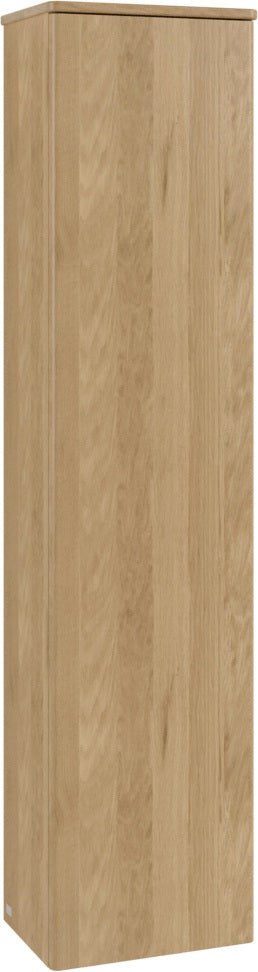 Villeroy & Boch Hochschrank Antao K45000 – 414 x 1719 x 287 mm, Glossy White Lacquer, 1 Tür links