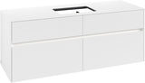 Villeroy & Boch Waschtischunterschrank Collaro C116 B0 1400 mm White Matt mit LED-Beleuchtung